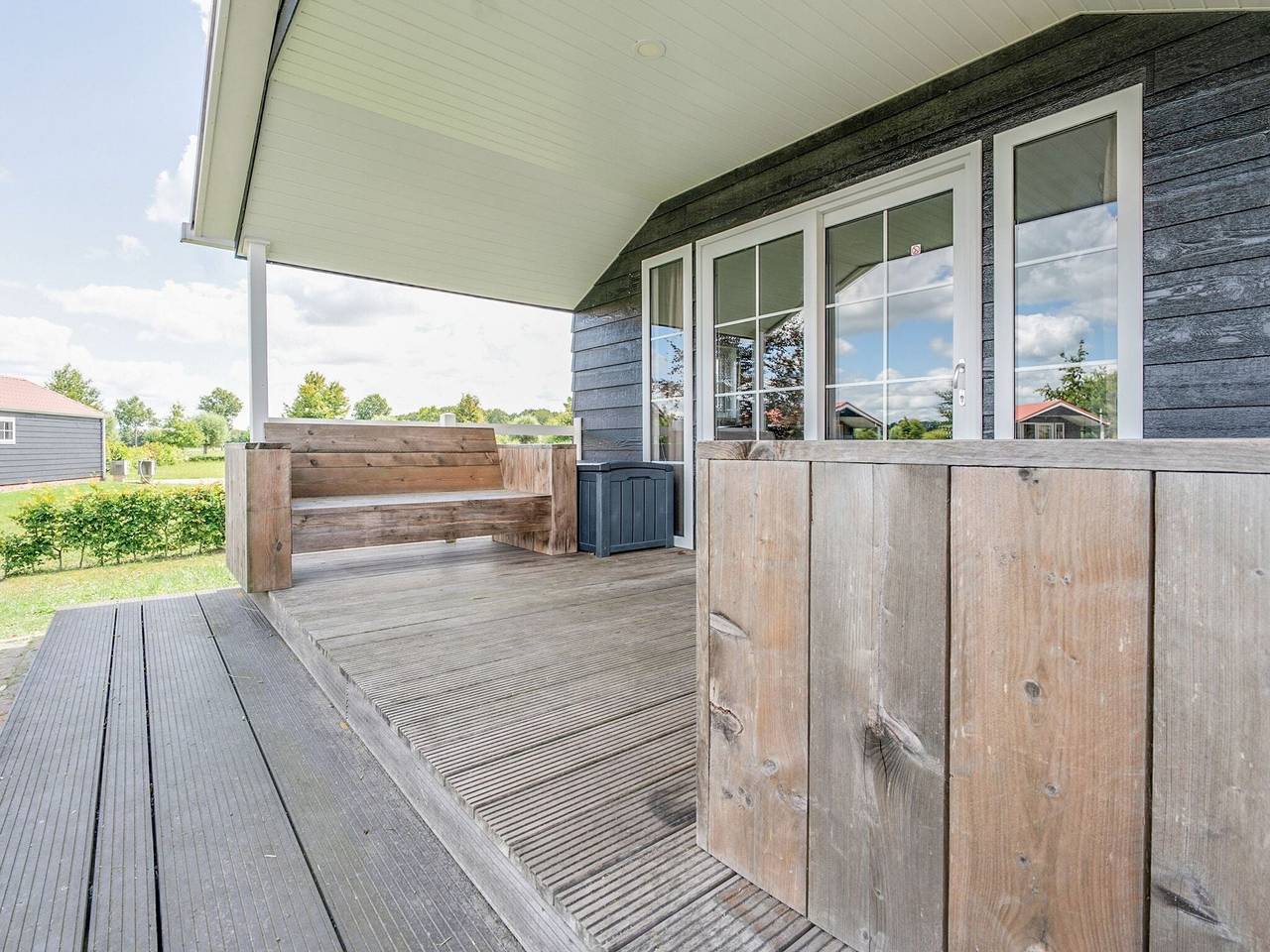 Glamping avec véranda sur l'eau in Bant, IJsselmeer