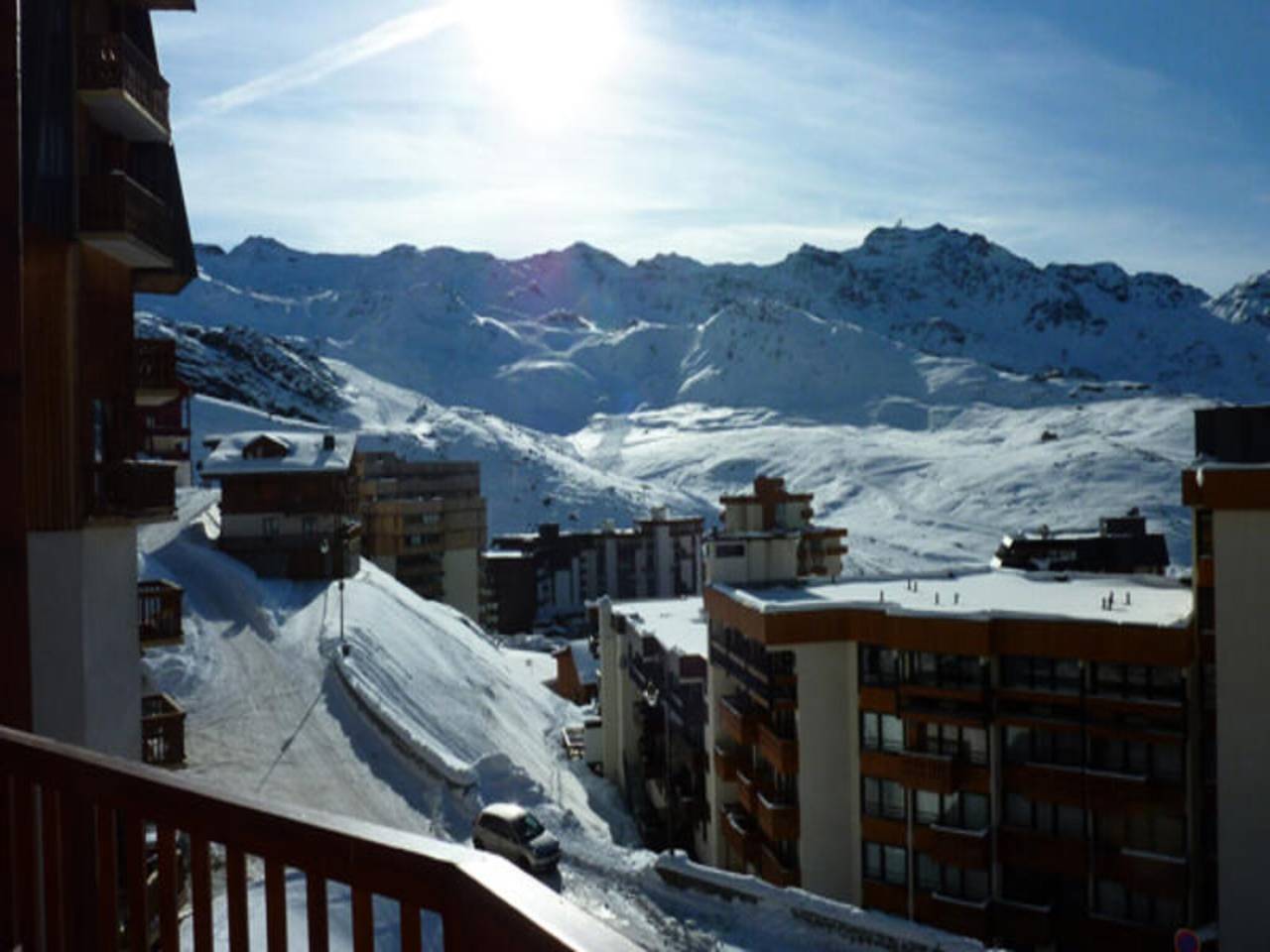 Geheel appartement, Appartement in Plein Sud vlakbij de skipistes in Val Thorens, Massif de la Vanoise