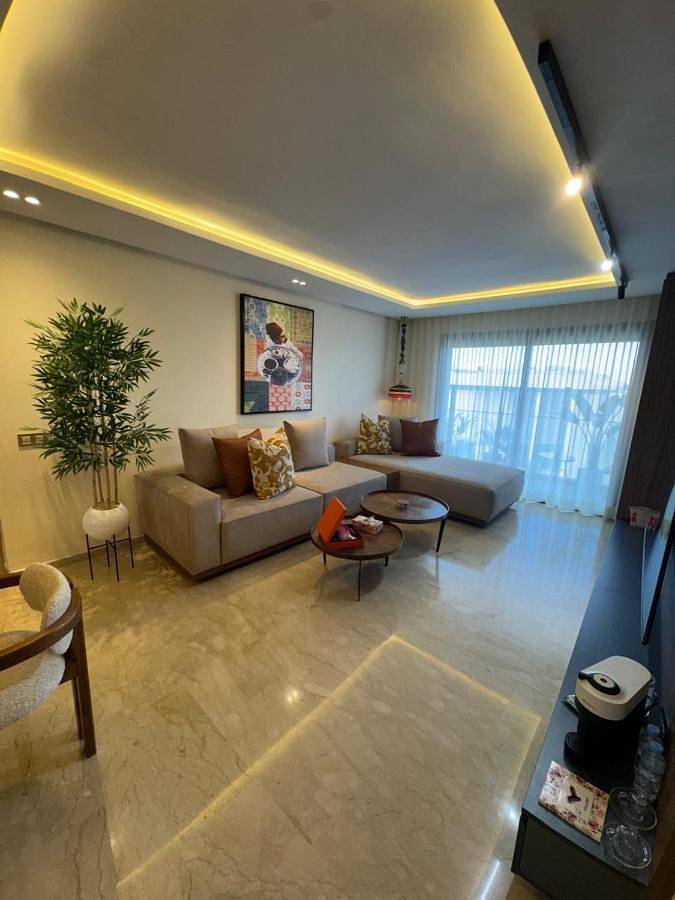 Appartement de vacances pour 3 personnes, avec jardin et vue à Rabat