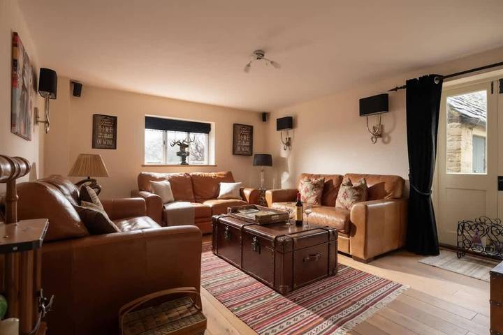 Location de vacances pour 4 personnes, avec jardin, animaux acceptés à Bibury