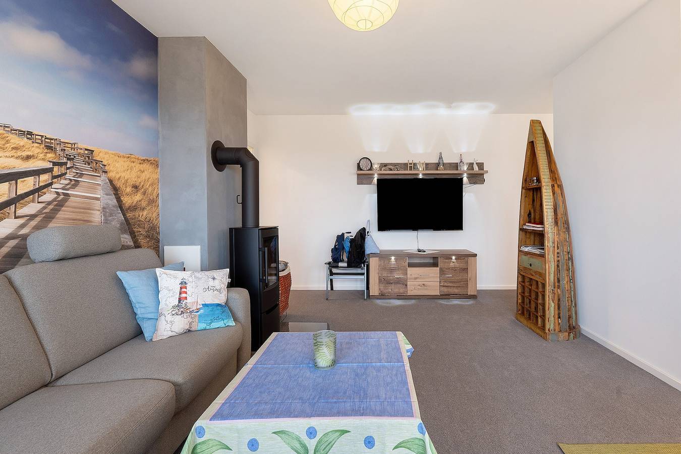 Ganze Wohnung, Ferienwohnung 'Seeschwalbe' mit Meerblick, Balkon und Wi-Fi in Olpenitz, Kappeln