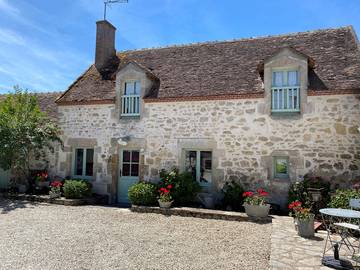 Gîte pour 5 personnes, avec terrasse et jardin dans Centre-Val de Loire