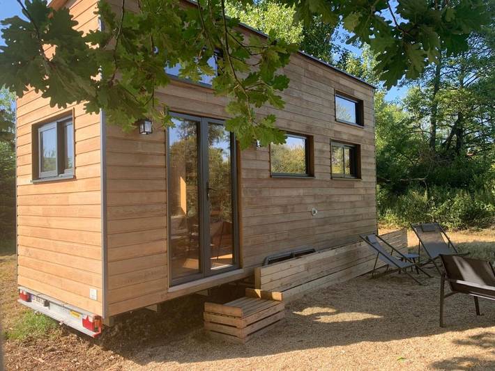 Gîte pour 4 personnes, avec Terrasse ainsi que Jardin et Vue à Nottonville