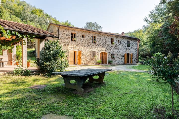 Ferienhaus "Mulino di Beboli" mit Pool und Garten in Lamporecchio, Pistoia Provinz