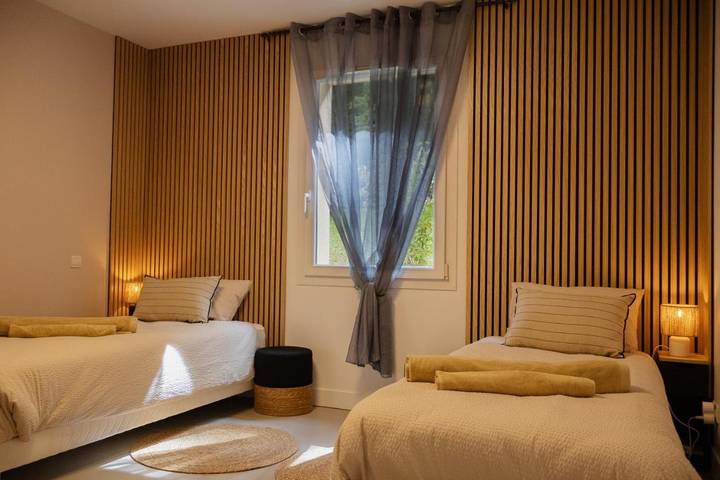 Villa pour 6 personnes, avec jardin