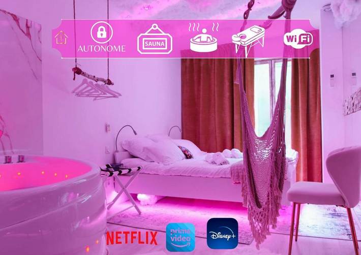 Vakantiewoning voor 4 personen, met sauna en whirlpool in Vierzon