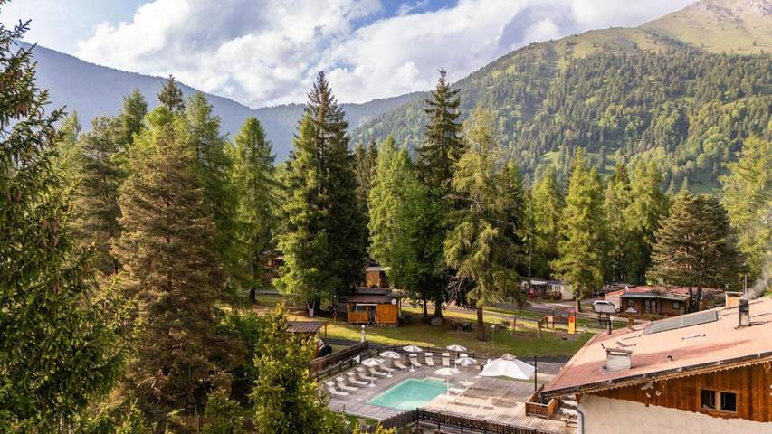 Camping pour 6 personnes, avec piscine ainsi que jardin et vue, animaux acceptés dans Dolomites - 2