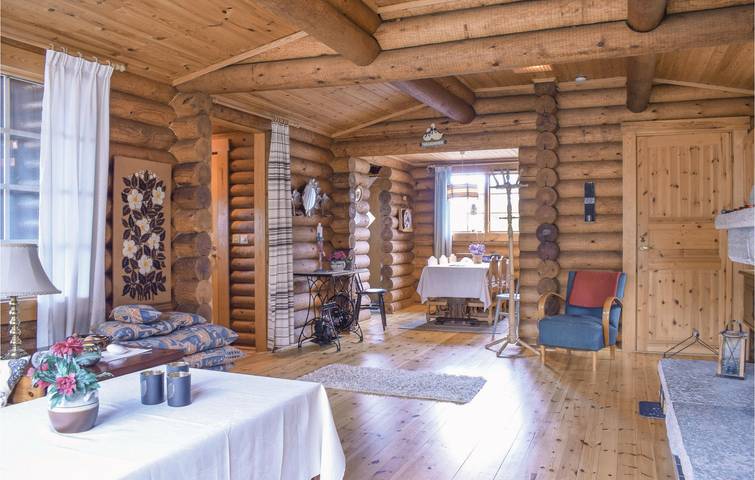 Ferienhaus für 6 Personen mit Terrasse in Allgunnen, Högsby