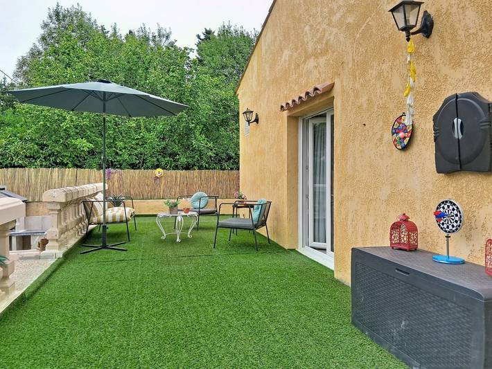 Location de vacances pour 5 personnes, avec jardin et terrasse à Saint-Paul-de-Vence