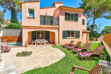 Villa in Cala Sant Vicenc, Pollença für 6 