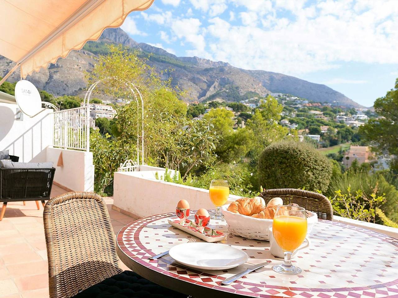 Geheel appartement, Vakantieappartement voor 2 personen met terras in Altea La Vella, Altea