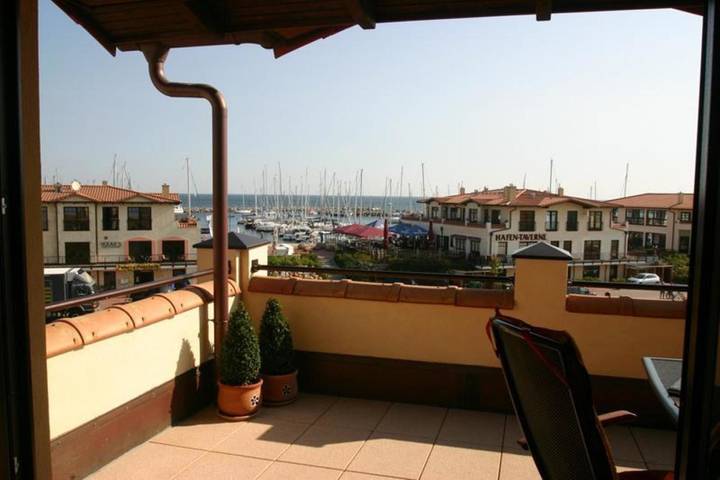 Ferienwohnung für 2 Personen, mit Balkon und Sauna in Kühlungsborn