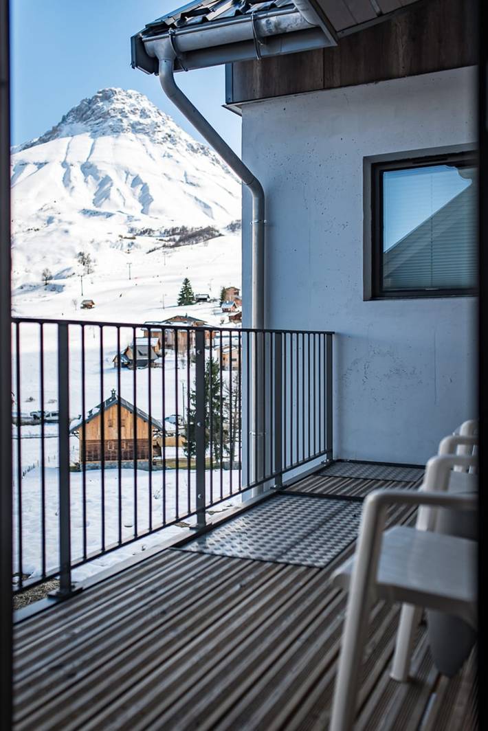 Gîte pour 6 personnes, avec balcon dans Office De Tourisme Des Albiez - 4