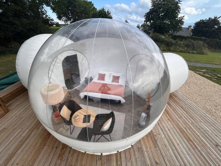 Location de vacances pour 2 personnes, avec jacuzzi ainsi que jardin et terrasse à Bazouges-la-Pérouse - 3