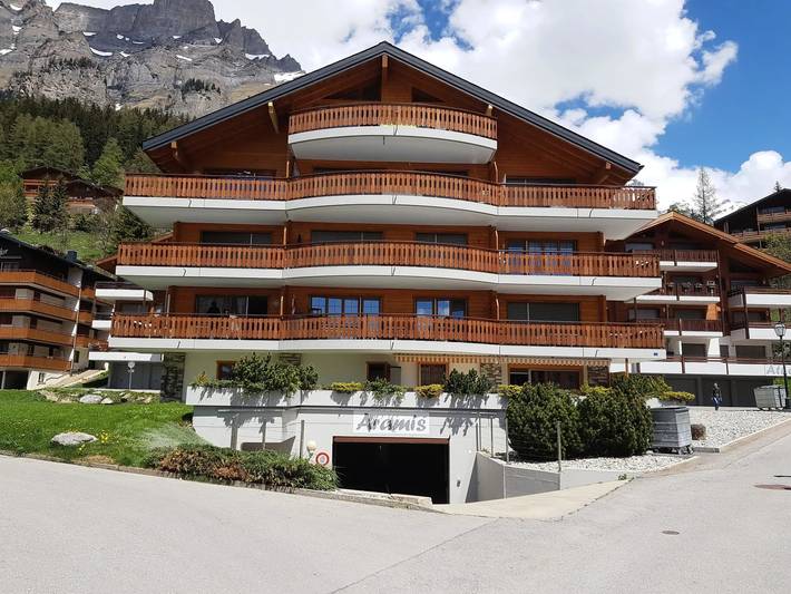 Ferienwohnung für 6 Personen, mit Balkon in Leukerbad