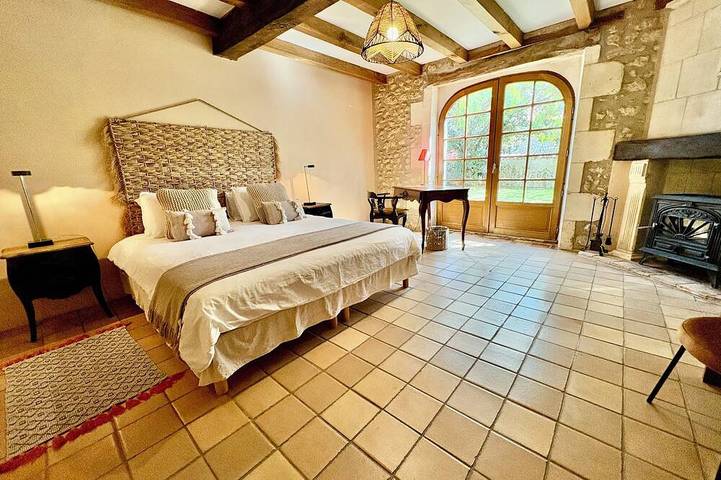 Location de vacances pour 12 personnes, avec balcon et jardin à Festalemps - 4