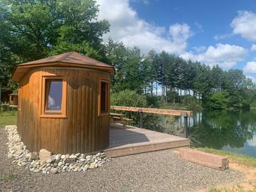 Chalet pour 2 personnes, avec terrasse et vue dans Haute-Saône