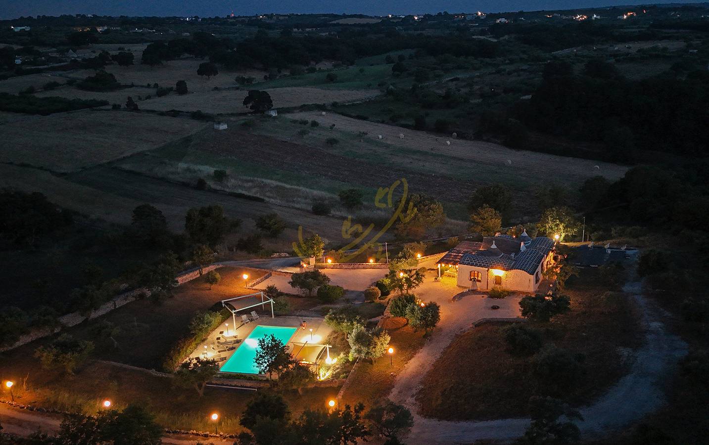 Villa Con Piscina per 9 Persone in Martina Franca, Valle D'Itria
