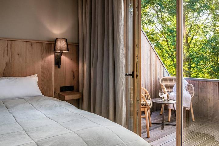 Ferienwohnung für 2 Personen, mit Balkon und Terrasse sowie Garten und Sauna in Großwoltersdorf - 4