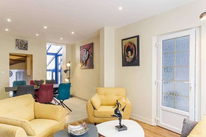 Gîte pour 7 personnes, avec Terrasse