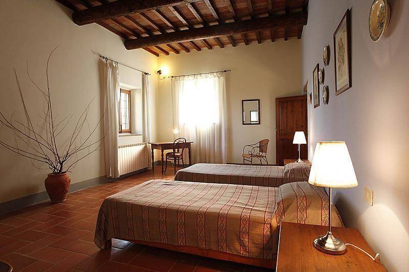 Agriturismo toscano Erta con piscina in San Casciano in Val di Pesa, Chianti