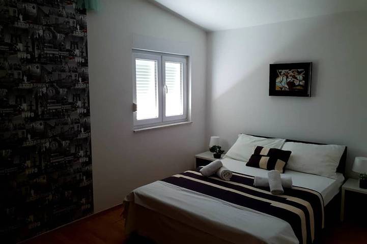Appartamento intero, Villa Adria I, Apartment A3, with 2 swimming pools in Pag Città, Pag