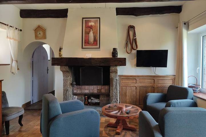 Gîte pour 4 personnes, avec jardin et jacuzzi