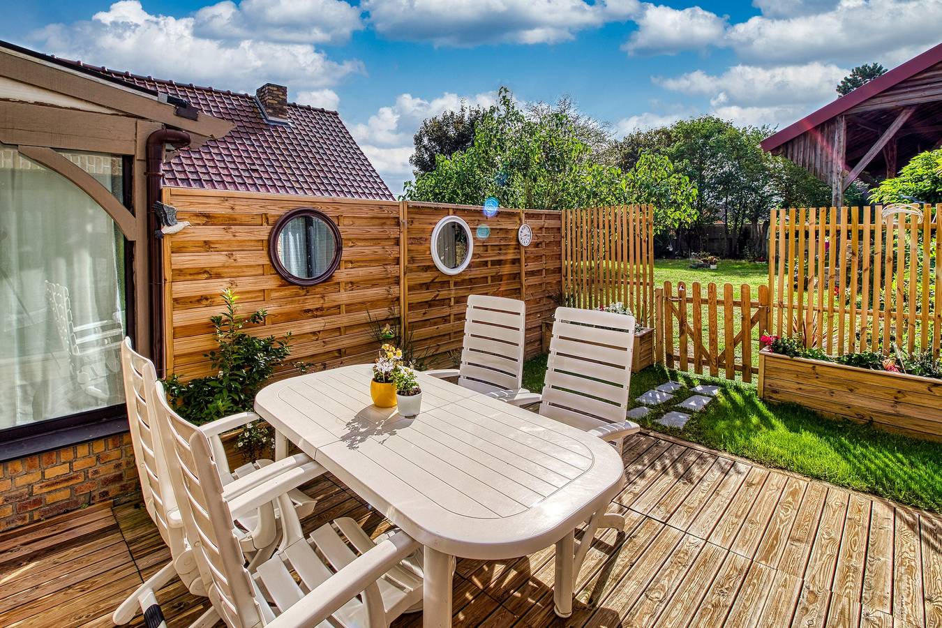 Gîte des Mouettes - Avec terrasse in Ghyvelde, Côte des dunes de Flandres