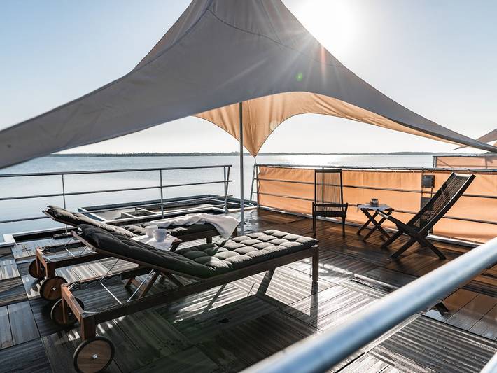 Hausboot mit 2 Schlafzimmer in Bitterfeld, Bitterfeld-Wolfen