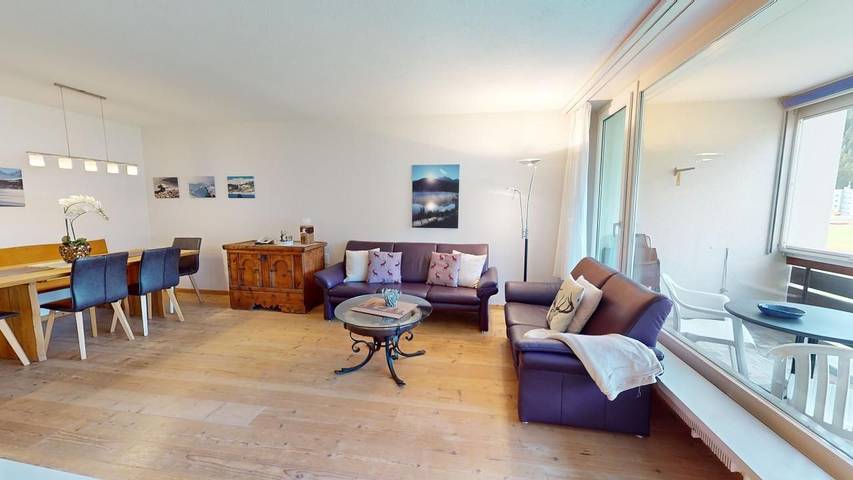 Ferienwohnung für 5 Personen, mit Ausblick und Garten in St. Moritz - 2