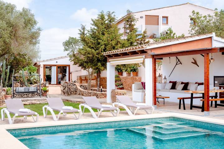 Finca mit Pool für 8 Personen, mit Garten in Manacor - 3