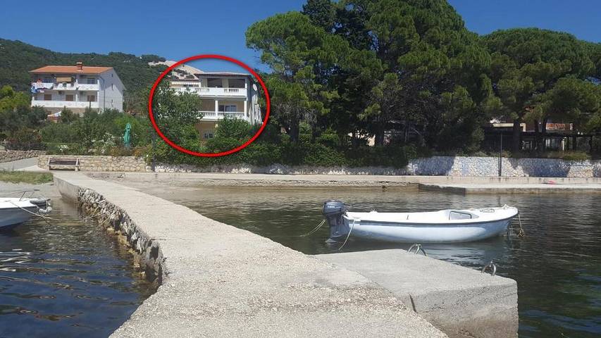 Ferienwohnung für 4 Personen, mit Balkon/Terrasse in Barbat na Rabu