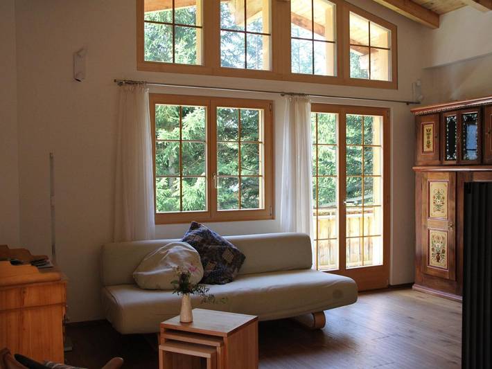 Hütte für 7 Personen, mit Balkon und Terrasse sowie Garten und Seeblick in der Lenzerheide - 3
