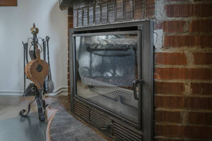 Landhaus 'El Corcal' mit Bergblick, privater Terrasse und Wlan in Triollo, Cordillera Cantábrica