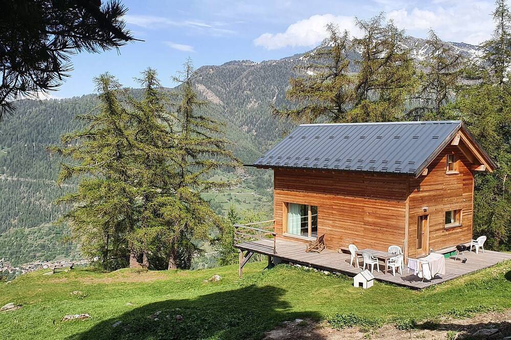 Helles Chalet Tzoumaz - Verbier herrlichen Blick auf privilegierte Umgebung in Villy VS, Riddes