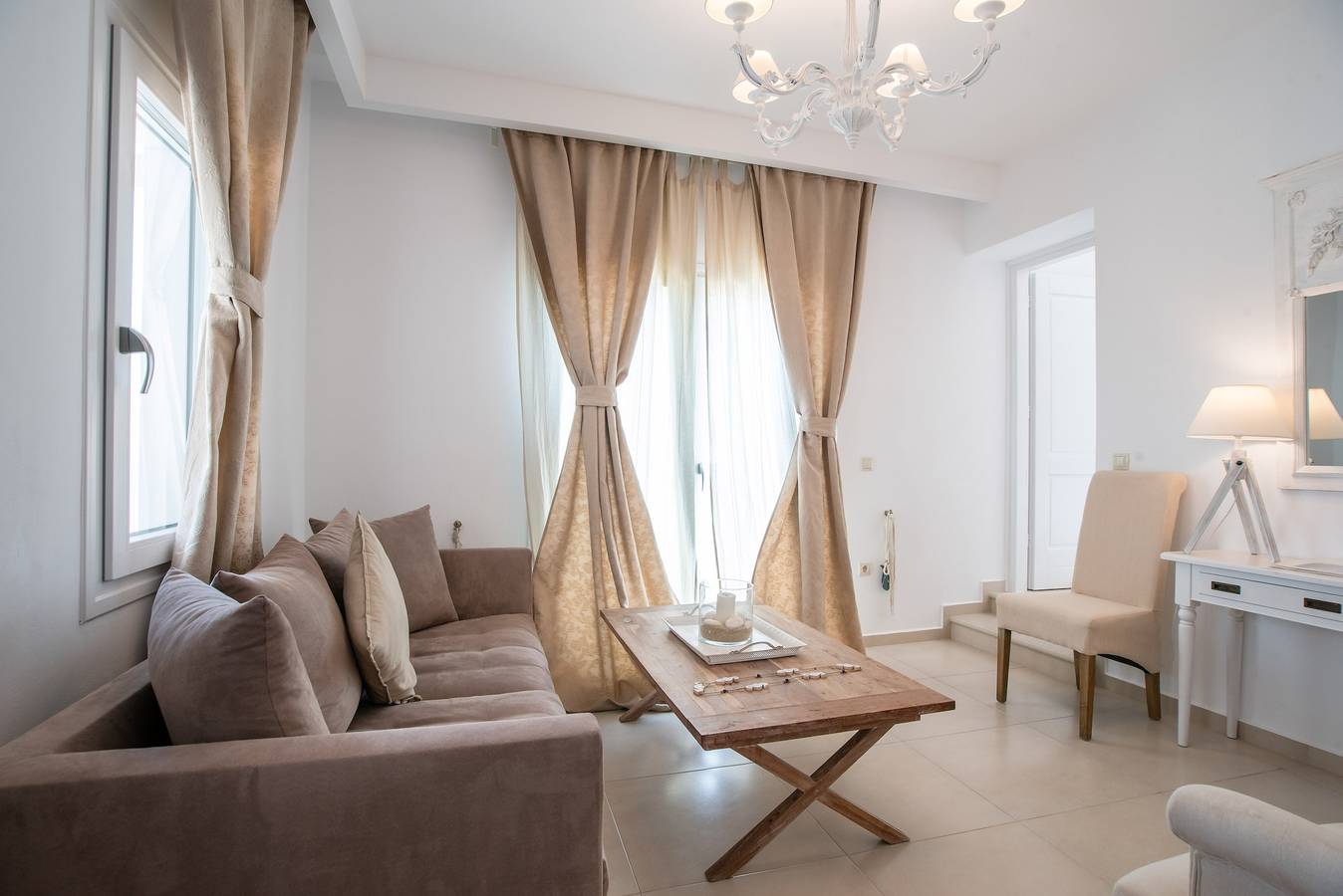 Villa « Sofia » avec vue sur la mer, Wi-Fi et climatisation in Agios Prokopios, Cyclades