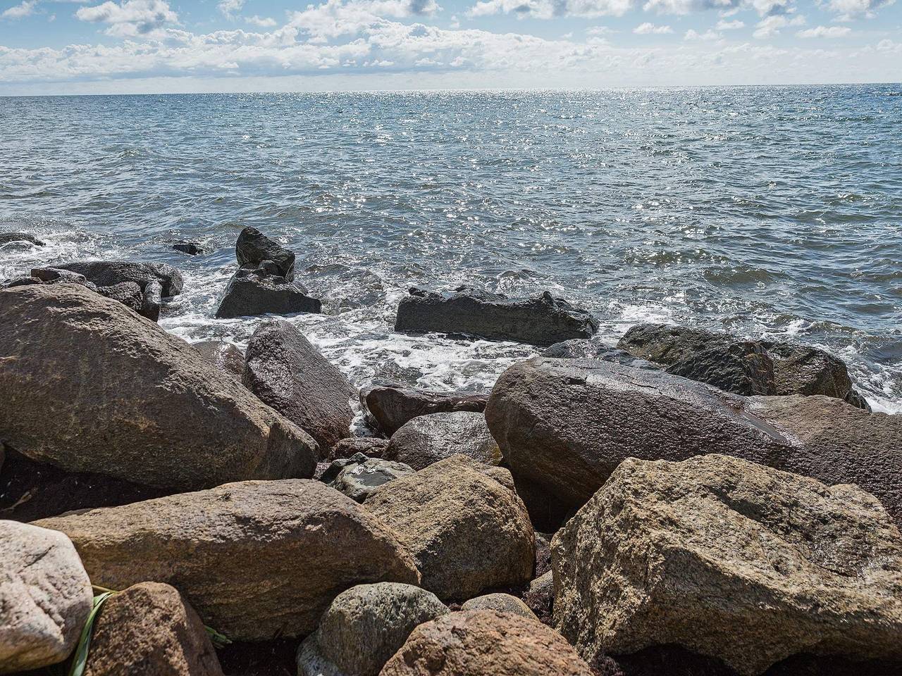 Ferienhaus mit Sauna am Strand in Østre Sømarken, Pedersker