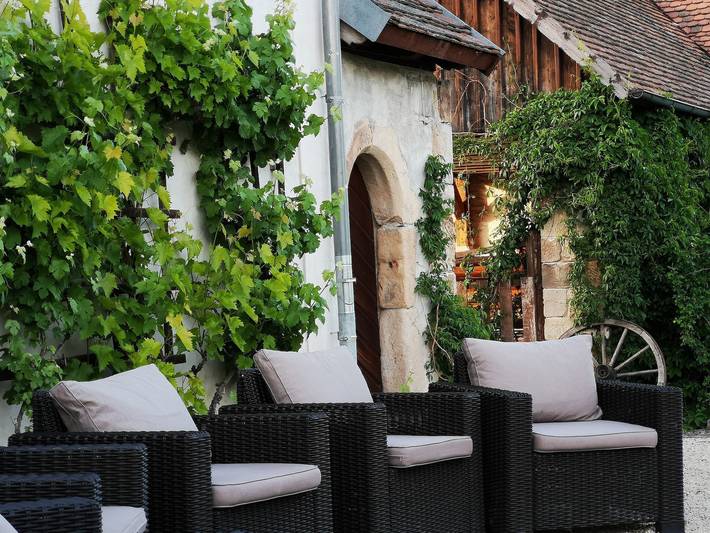 Ferienwohnung für 2 Personen, mit Terrasse und Garten sowie Ausblick in Oppurg - 4
