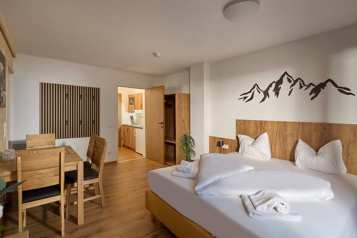 Studio für 4 Personen, mit Garten, mit Haustier in Silvretta Montafon