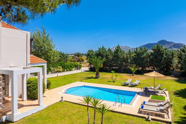 Villa für 6 Personen, mit Balkon und Garten auf Rhodos - 2