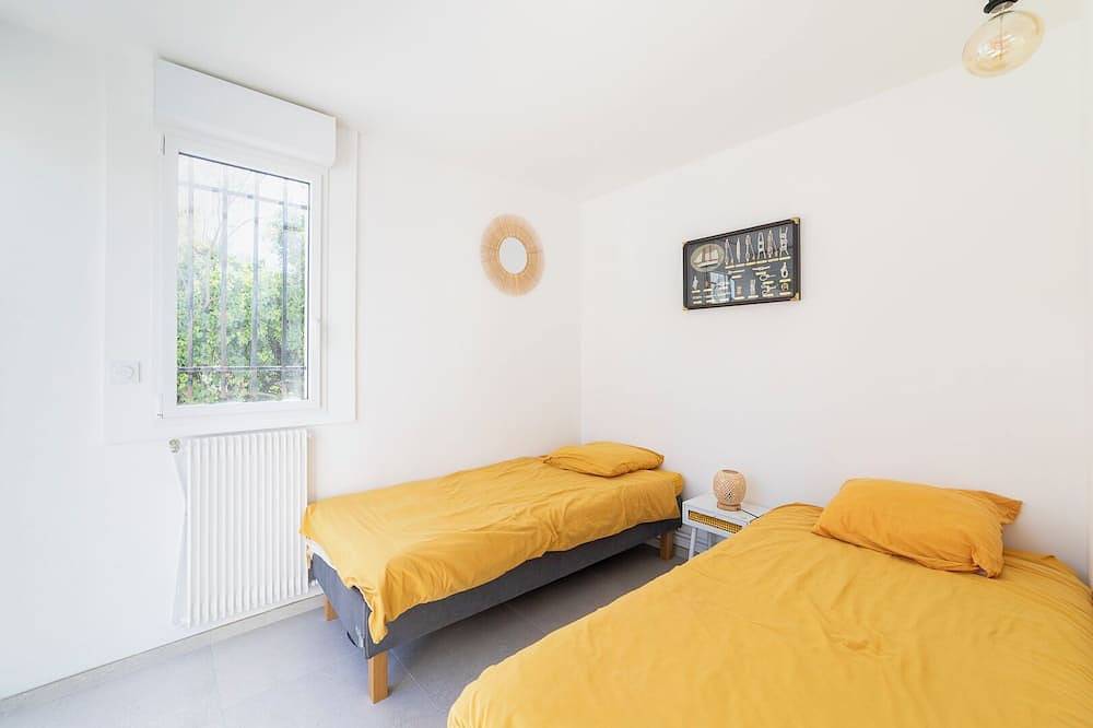 Villa bord de mer 6 couchages, jardin, clim, garage in Le Couchant, La Grande-Motte