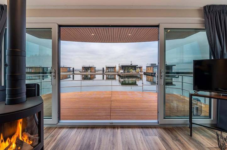 Ferienhaus für 6 Personen, mit Ausblick und Terrasse sowie Seeblick in Sachsen - 2