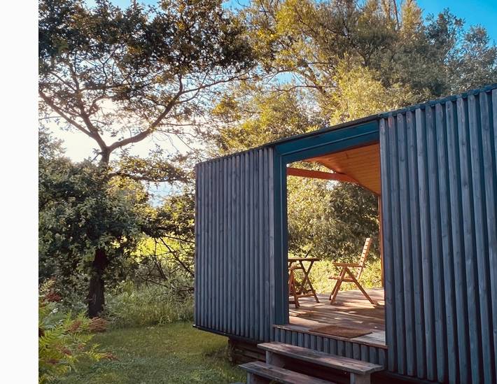 Ferienhaus für 2 Personen, mit Sauna und Garten sowie Balkon - 1