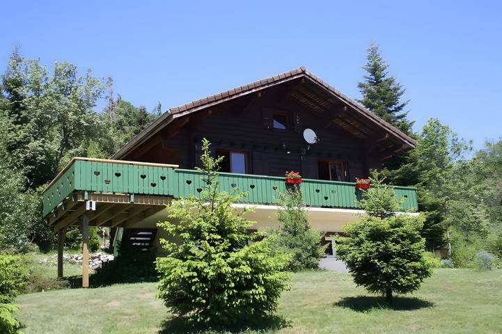 Chalet pour 8 personnes, avec jardin et balcon - 1