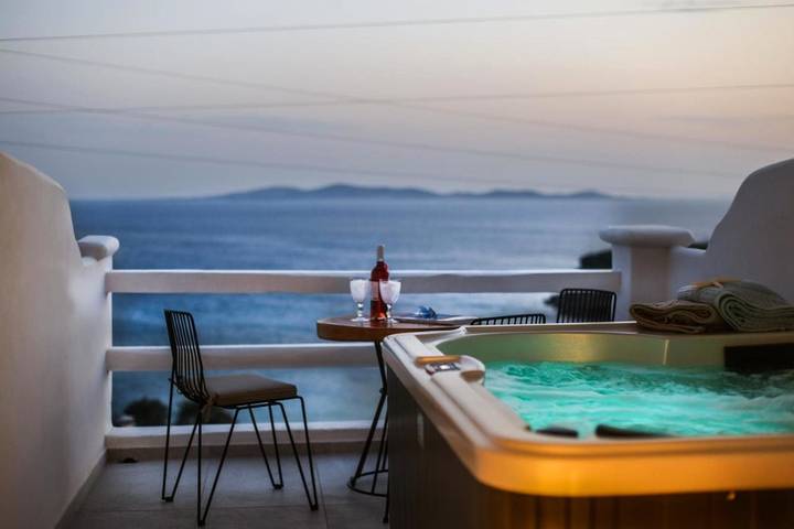 Maison d’hôte pour 2 personnes, avec Terrasse ainsi que Jacuzzi et Jardin