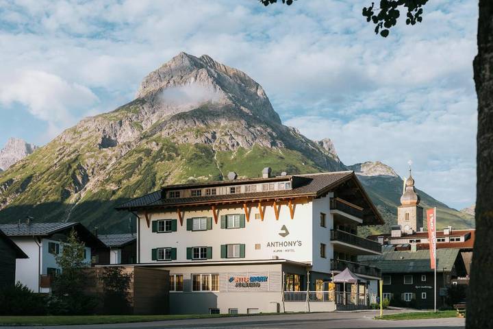 Hotel für 2 Personen, mit Ausblick und Sauna sowie Terrasse, mit Haustier in Lech am Arlberg