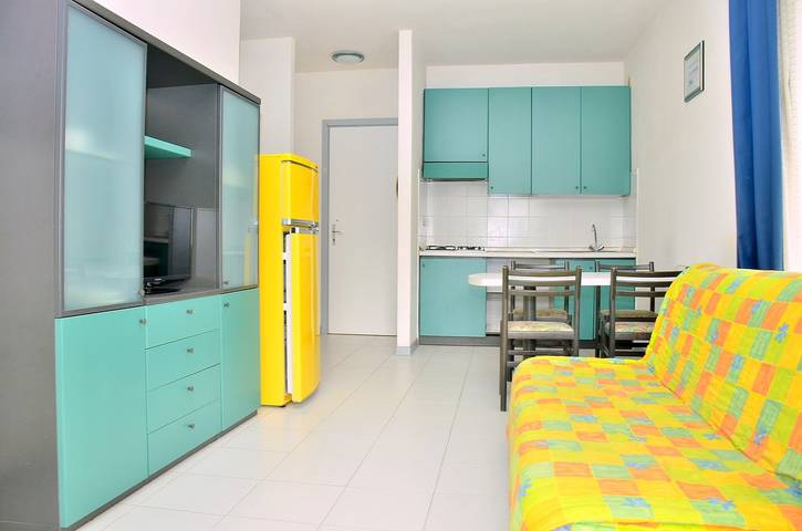 Gîte pour 4 personnes, avec balcon/terrasse à Bibione