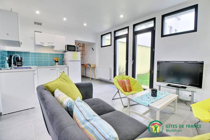 Gîte pour 6 personnes, avec jardin