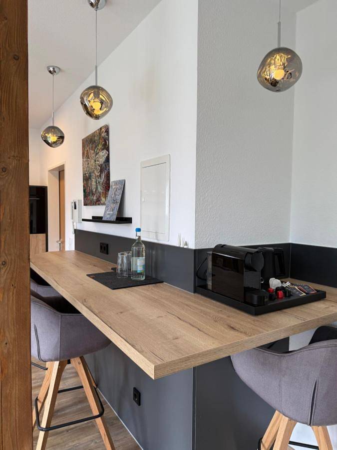 Ferienwohnung für 2 Personen, mit Balkon und Terrasse sowie Sauna und Ausblick in Wiehengebirge - 3