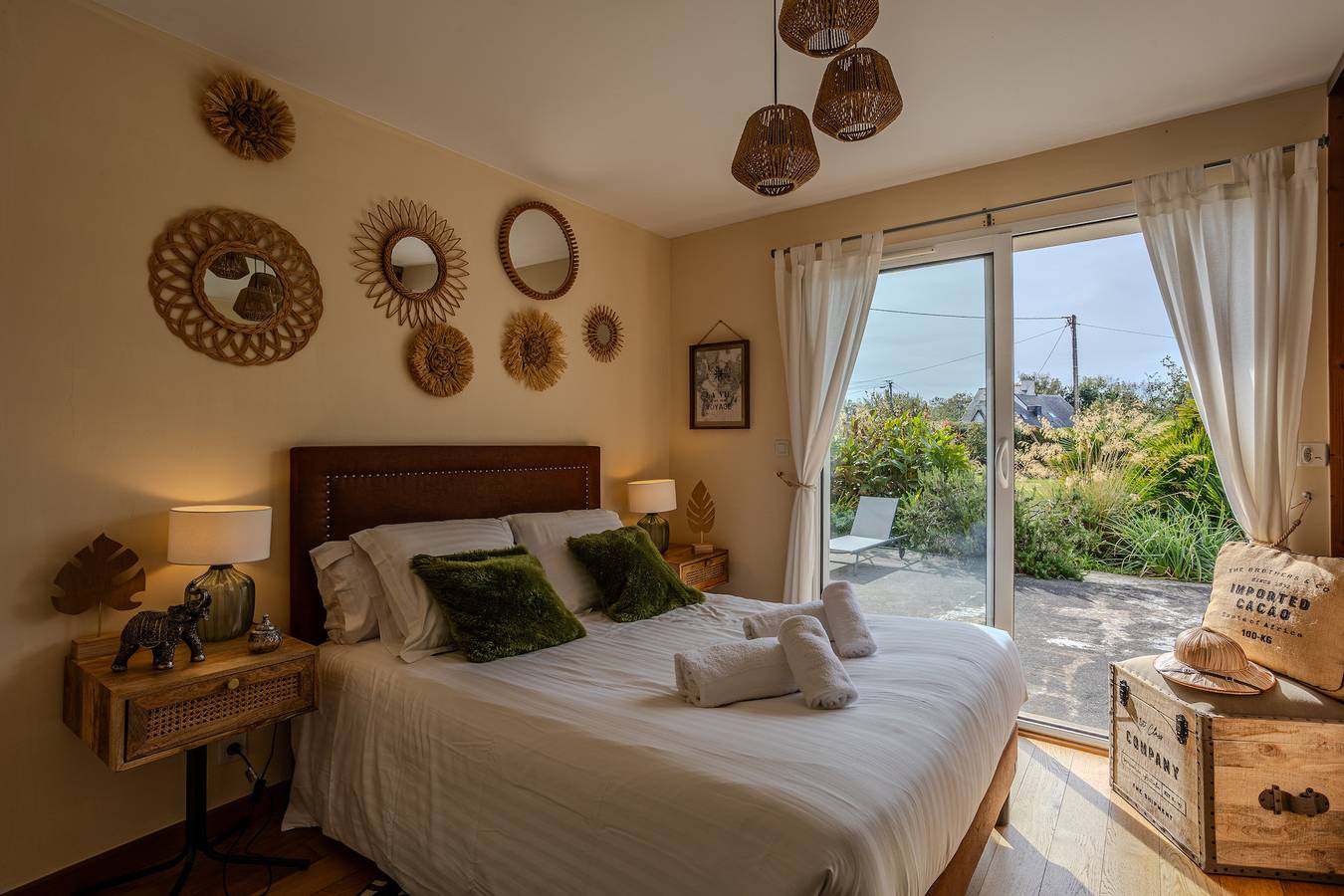 Ferienhaus für 8 Personen mit Garten in Landrellec, Trégastel